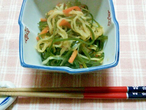 生昆布と切り干し大根の炒め煮